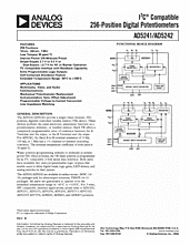 DataSheet AD5241BR-10 pdf